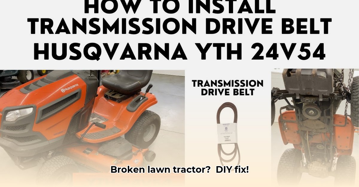 husqvarna-lawn-tractor-drive-belt-replacement
